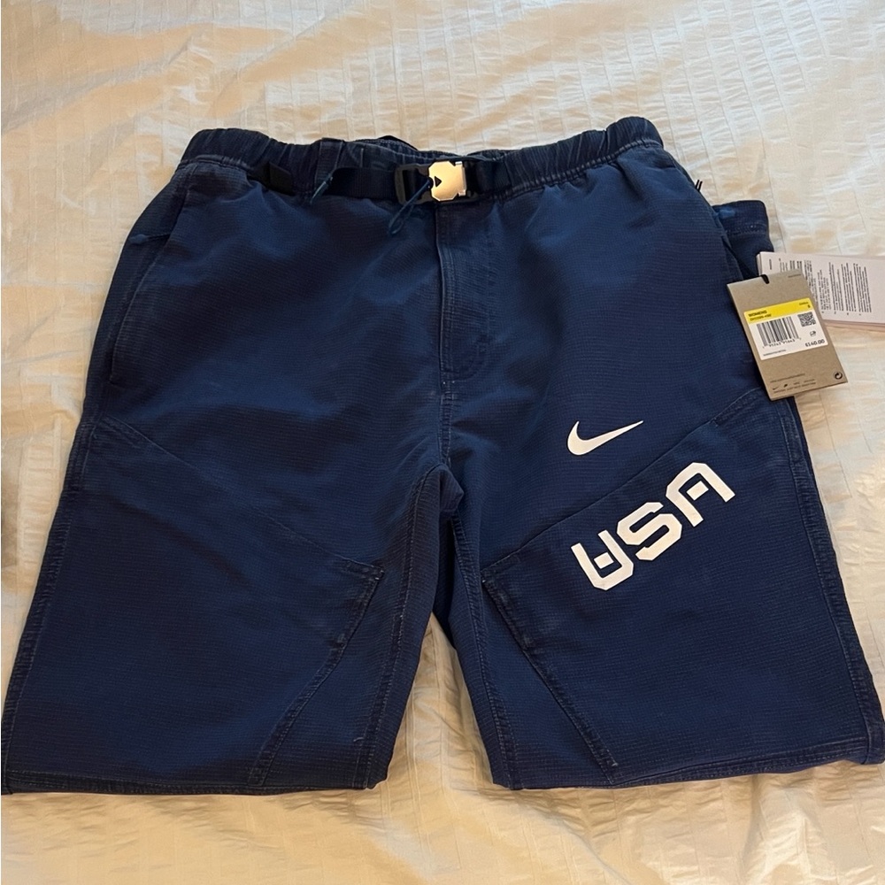#6 Nike Team USA Dri Fit Women’s small Dark Blue Pants